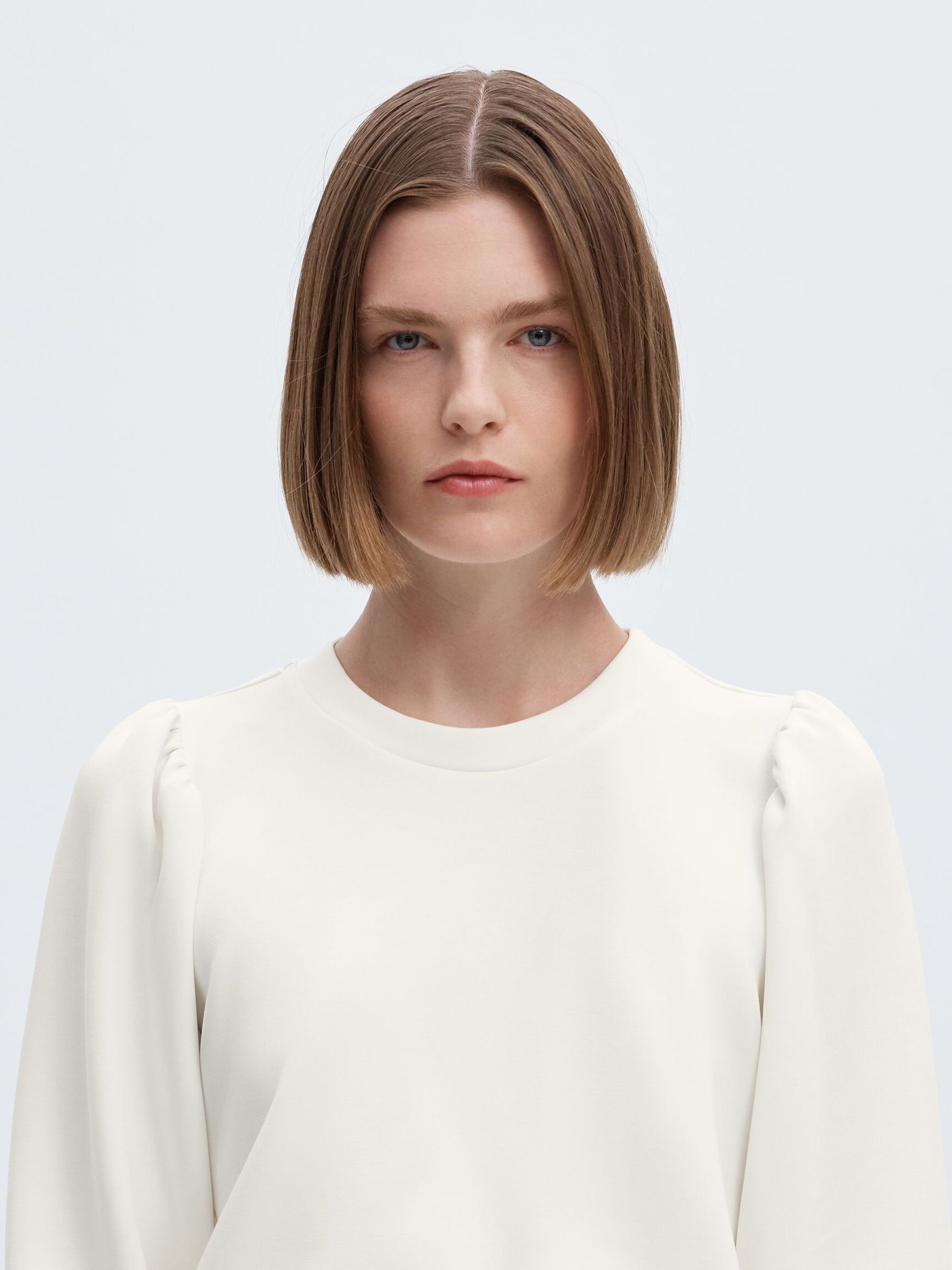 PUFFÄRMEL SWEATSHIRT, Snow White, highres