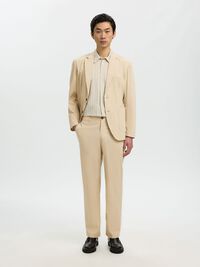 REGULAR FIT BROEK, White Pepper, highres