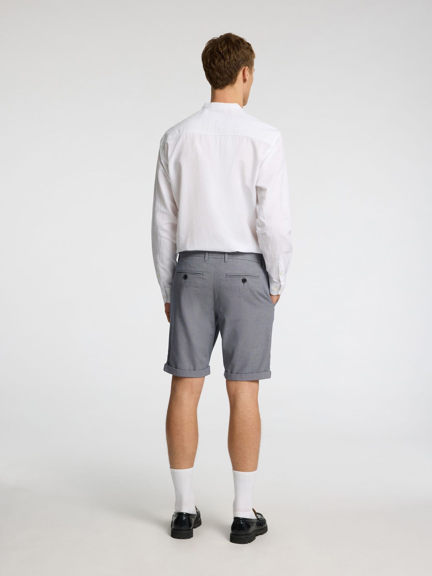 DEHNBARE BAUMWOLL SHORTS, Oceana, highres