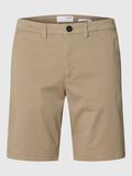 Selected SLIM FIT CHINO SHORT, Greige, highres - 16092329_Greige_001.jpg
