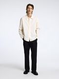 Selected 100% COTTON OVERSHIRT, Angora, highres - 16097827_Angora_005.jpg