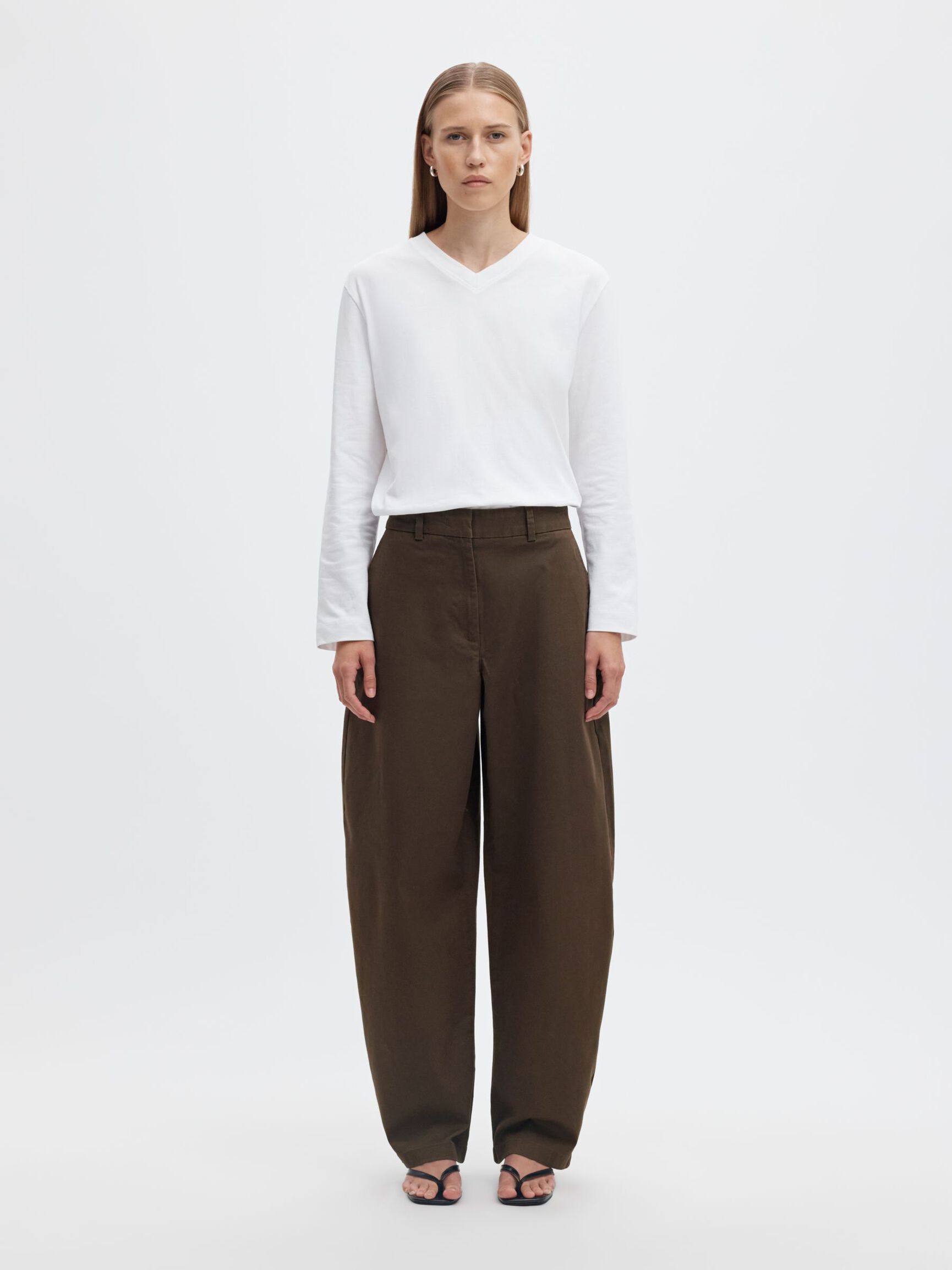 BARREL FIT CHINO, Turkish Coffee, highres
