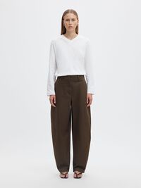 BARREL FIT CHINO, Turkish Coffee, highres