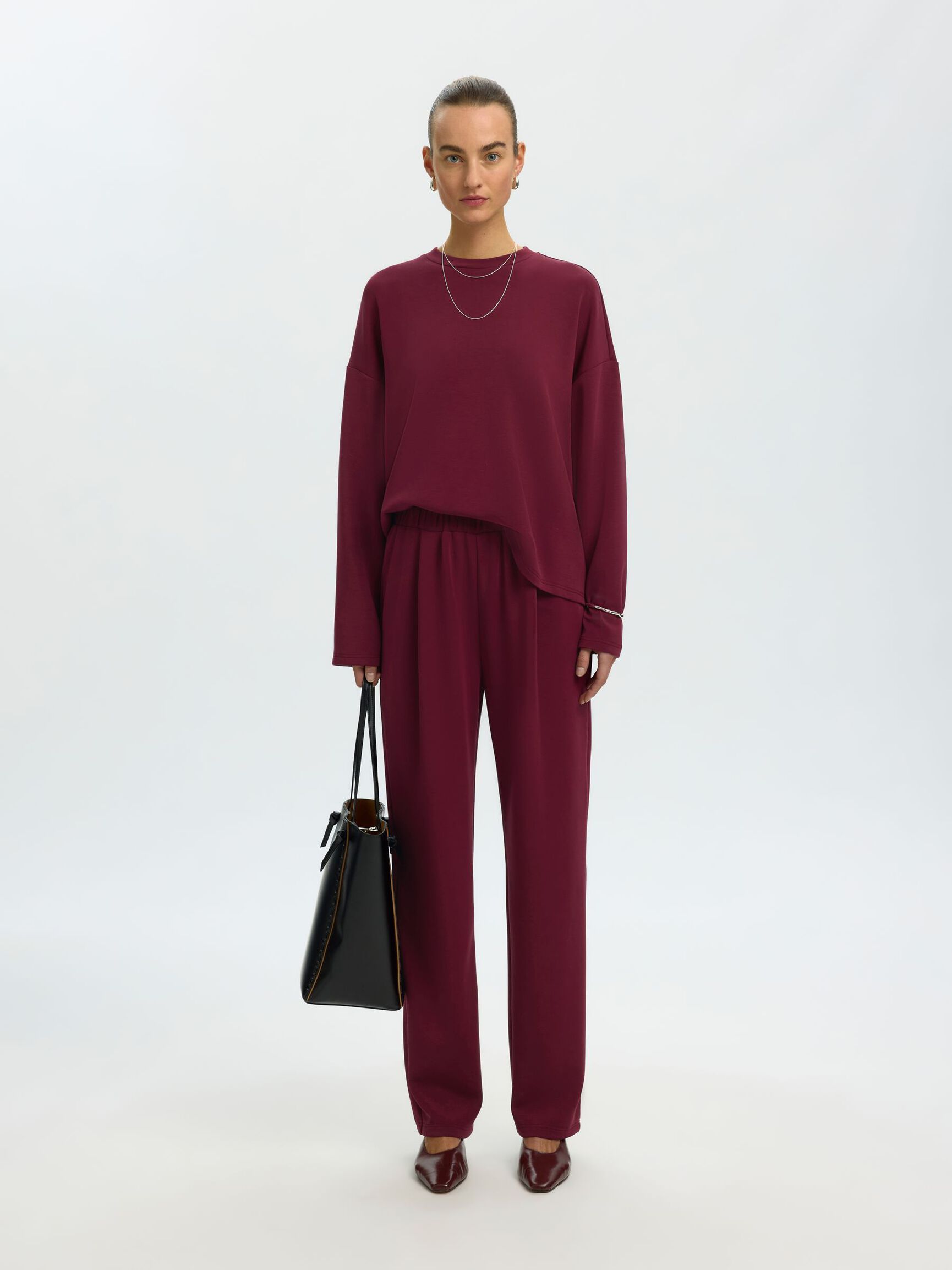 REGULAR FIT BROEK, Tawny Port, highres