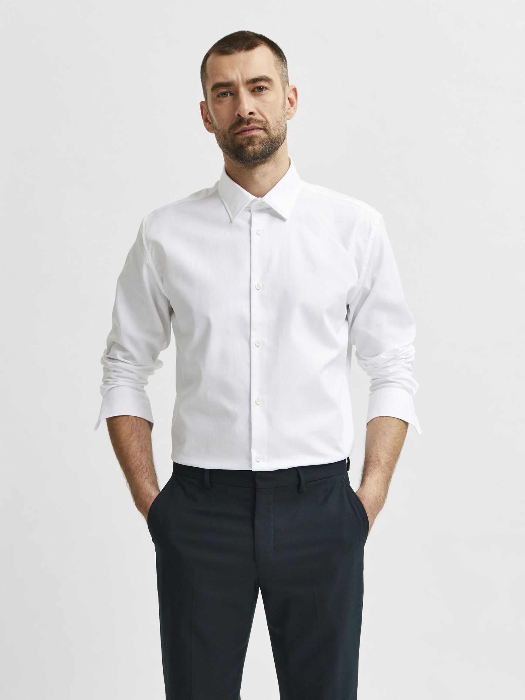 FORMAL SHIRT, Bright White, highres