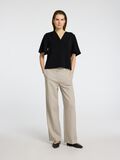 Selected KURZARM TOP MIT V-AUSSCHNITT, Black, highres - 16096373_Black_005.jpg