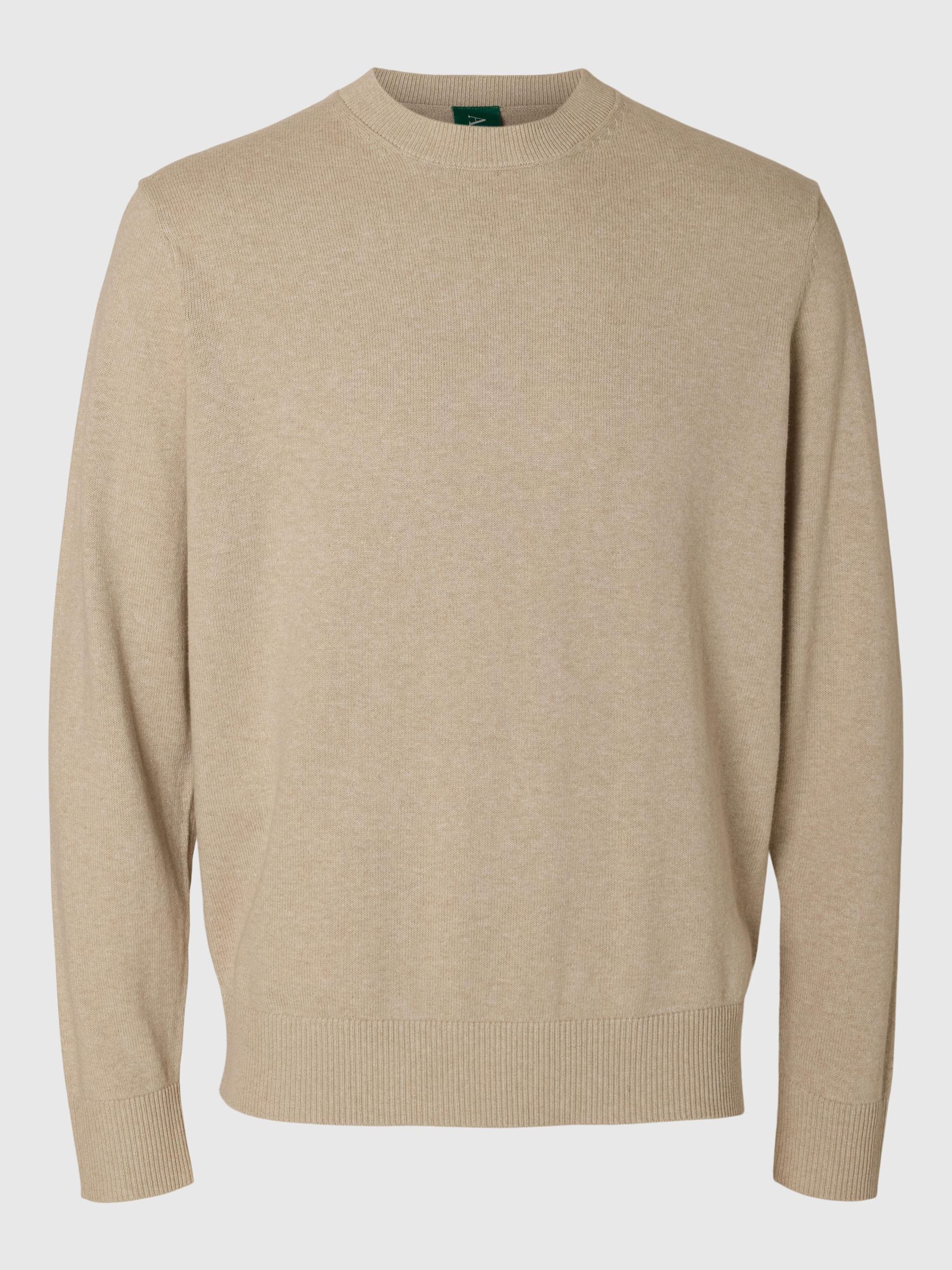 COUPE CLASSIQUE PULL EN MAILLE, Beige, highres