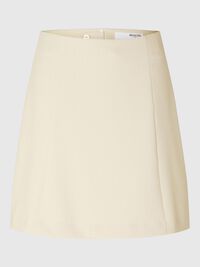 VISCOSE BLEND MINI SKIRT, Birch, highres