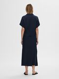 Selected CROPPED SHORT SLEEVED SHIRT, Dark Sapphire, highres - 16093937_DarkSapphire_004.jpg