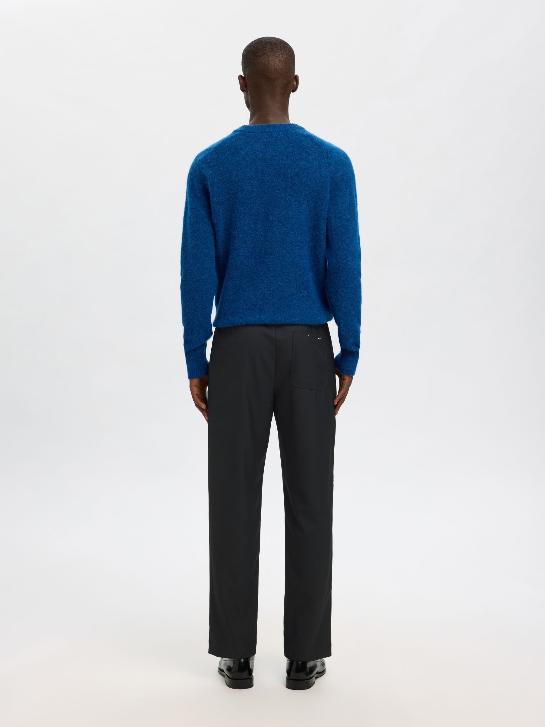 196 STRAIGHT LEG HOSE, Black, highres