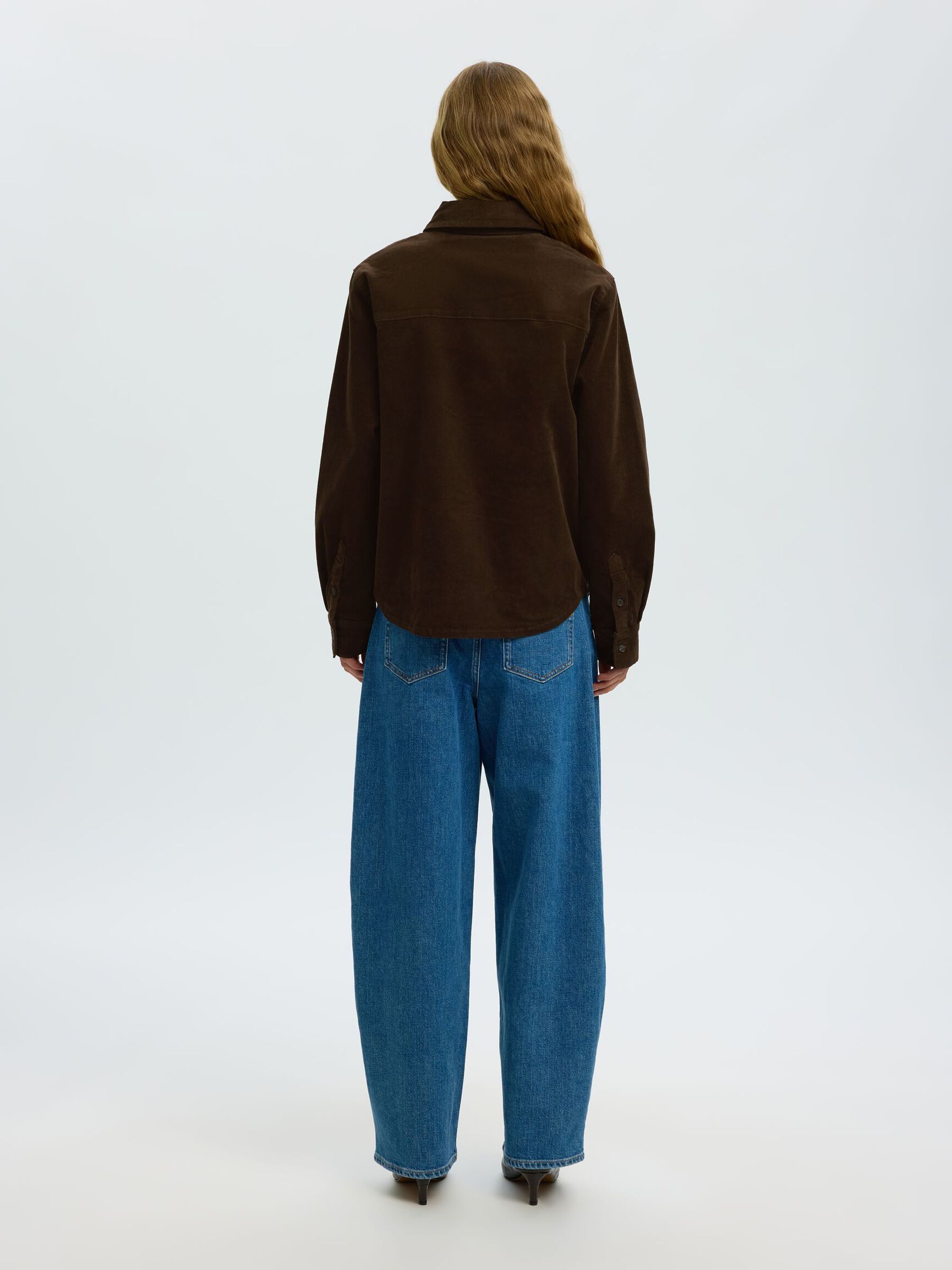 REGULAR FIT CORDUROY SHIRT, Delicioso, highres