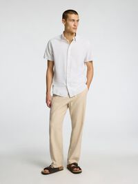 220 LOOSE FIT BUKSER I HØRBLANDING, Incense, highres