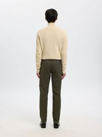 175 SLIM FIT FLEX CHINOS, Forest Night, highres