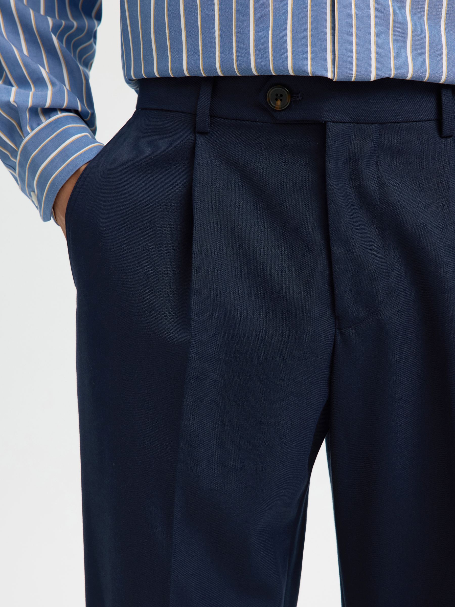 WOLLMIX 196 STRAIGHT LEG HOSE, Sky Captain, highres