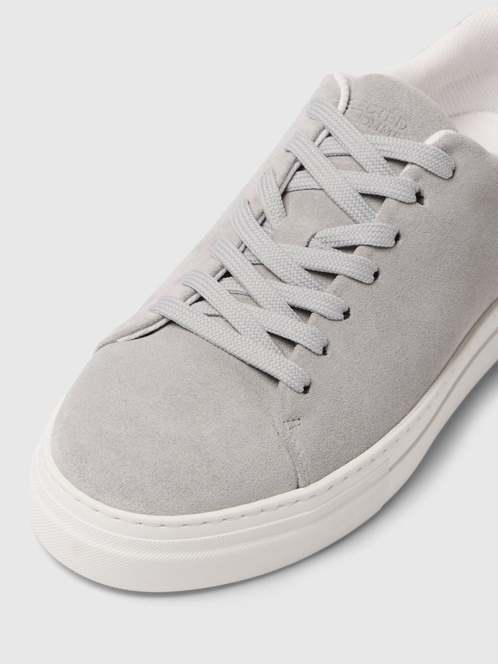 CHUNKY SUEDE  TRAINERS, Grey, highres