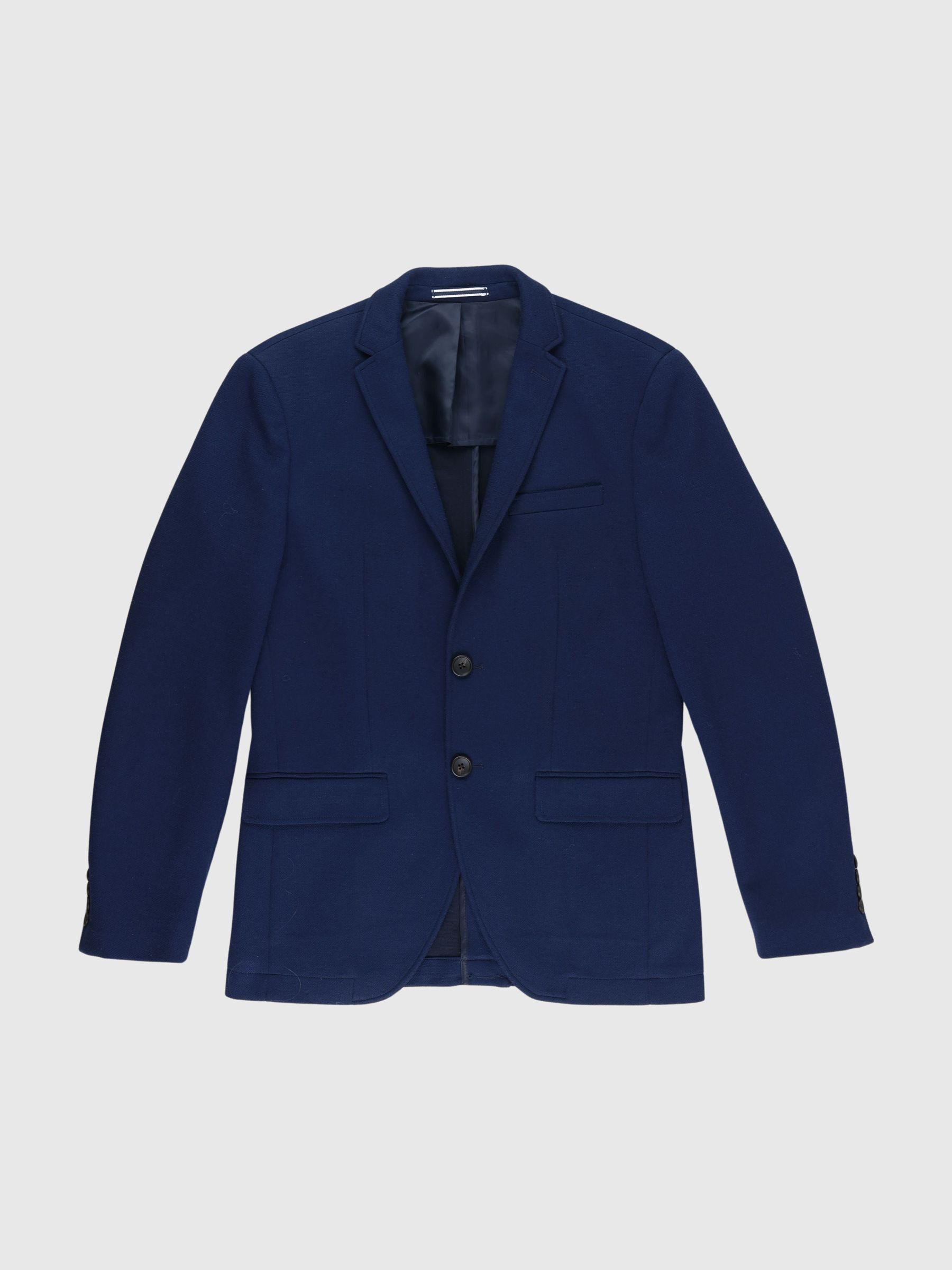 ENKELTRADET BLAZER, Dark Sapphire, highres