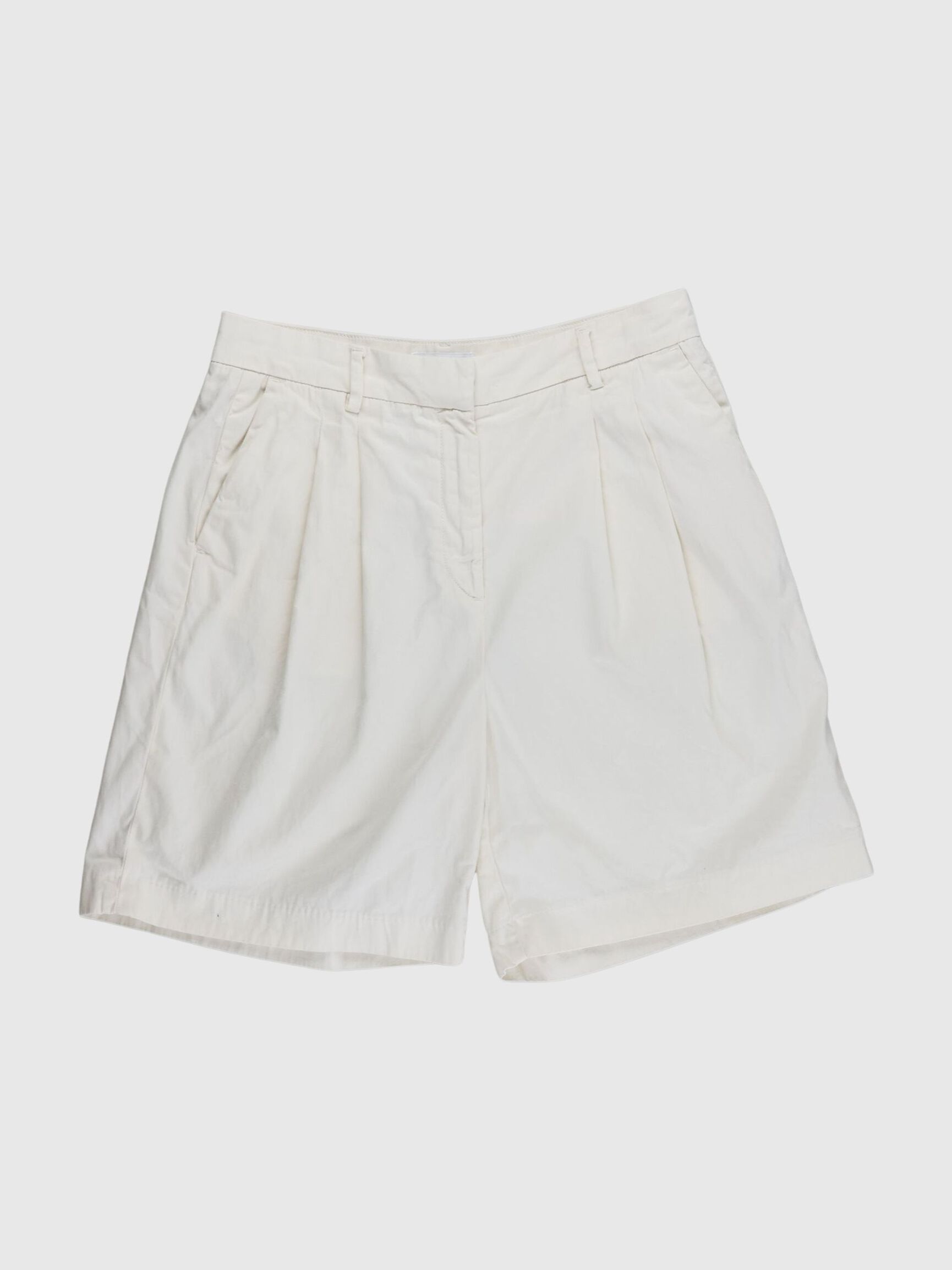 HØJTALJET CHINOSHORTS, Birch, highres