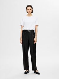 VID PASSFORM SKINNBUKSE, Black, highres