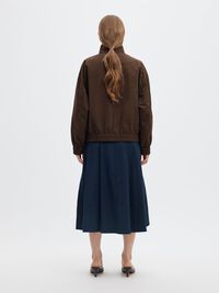 SHORT HIGH NECK JACKET, Delicioso, highres