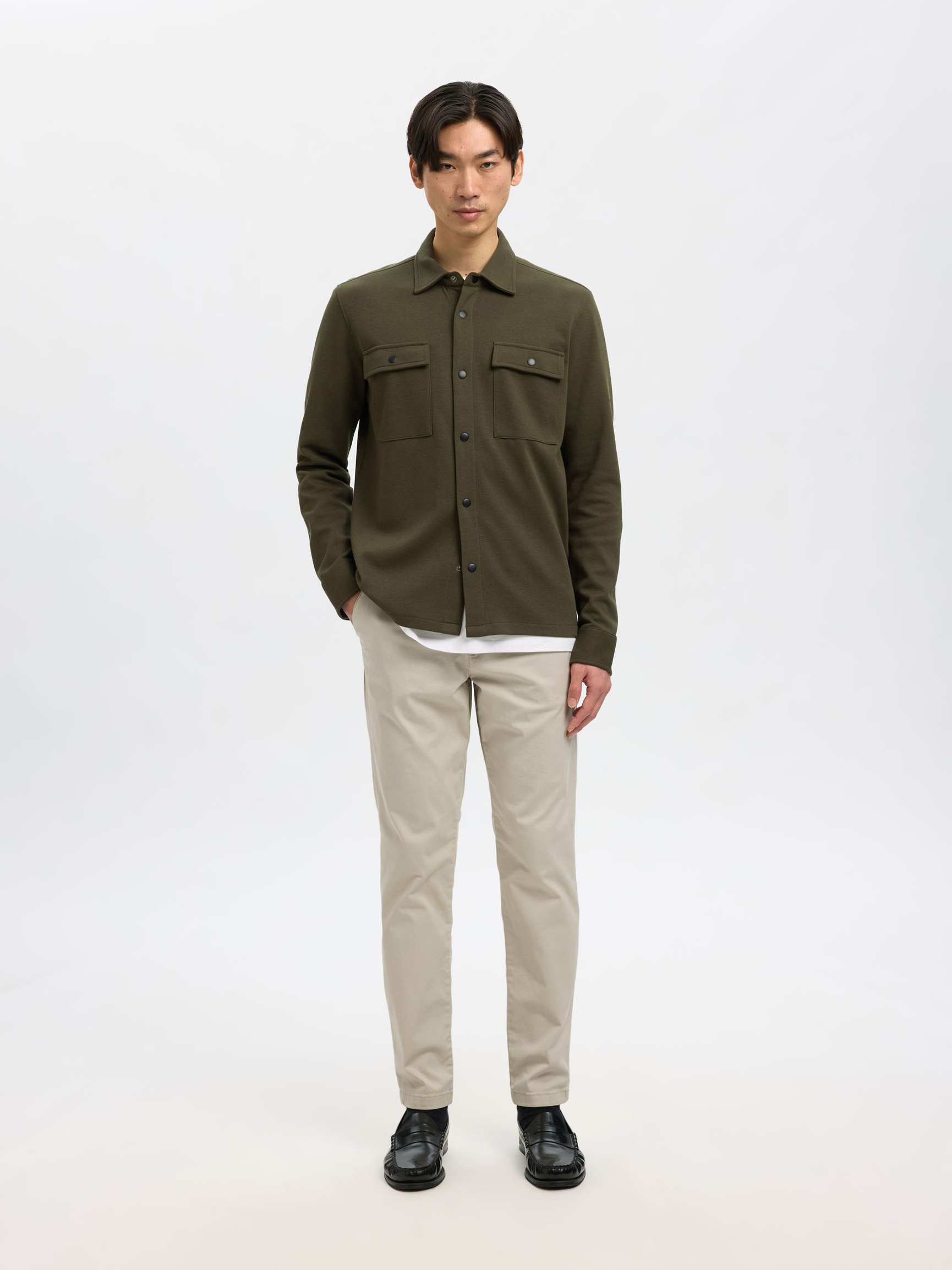 175 SLIM FIT FLEX CHINOS, Moonstruck, highres