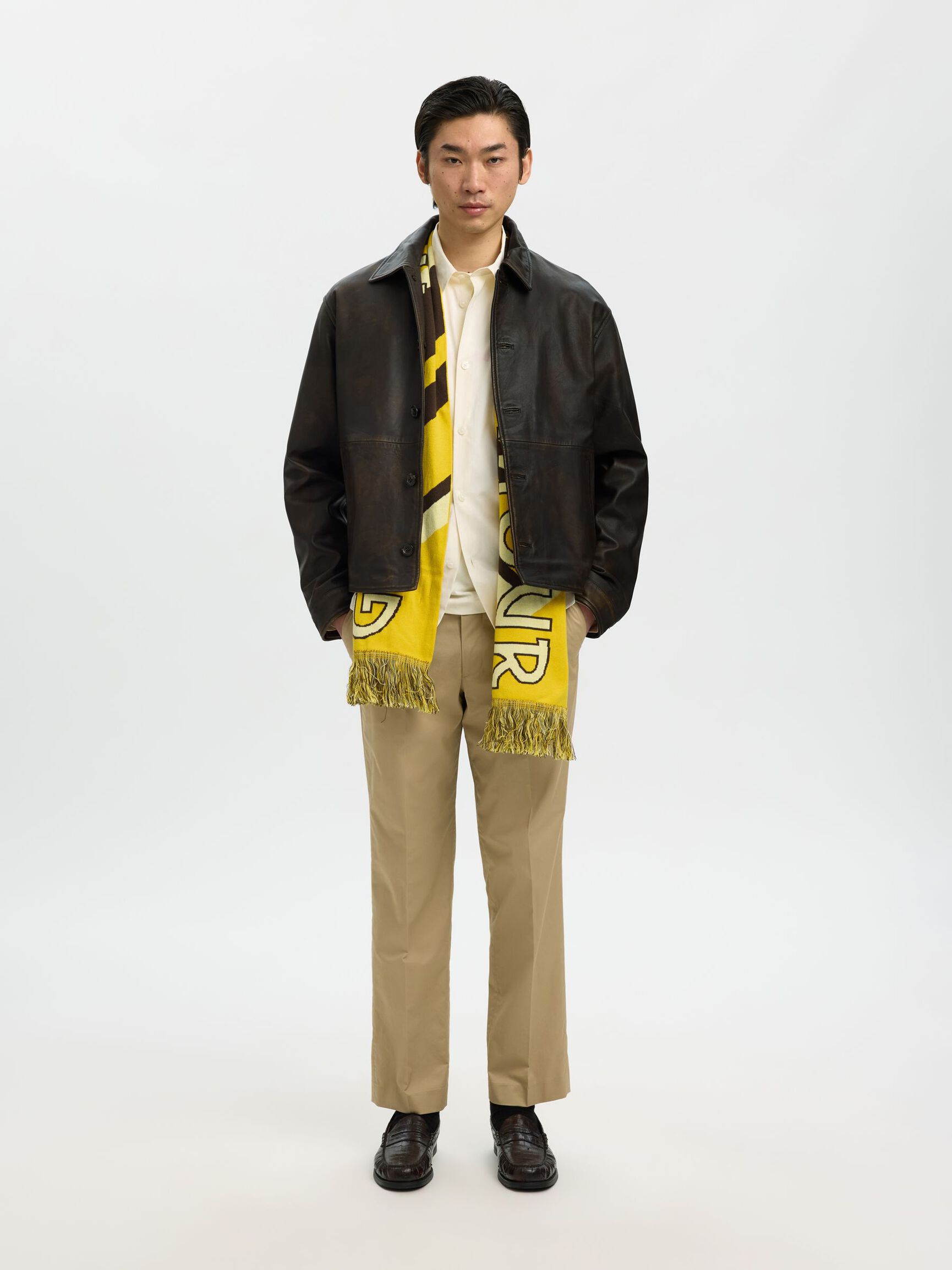 - CUERO DE CORDERO 100 % CHAQUETA DE PIEL, Demitasse, highres