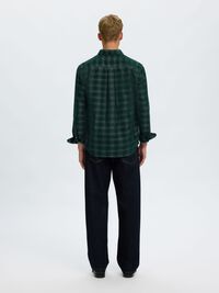 CHECKED CORDUROY SHIRT, Pine Grove, highres