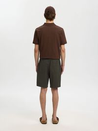 REGULAR FIT SHORTS, Peat, highres