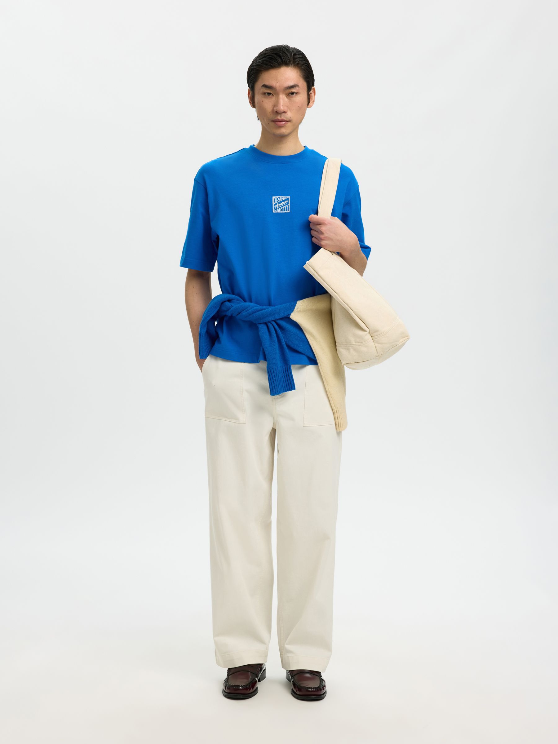 COUPE DÉCONTRACTÉE T-SHIRT, Victoria Blue, highres