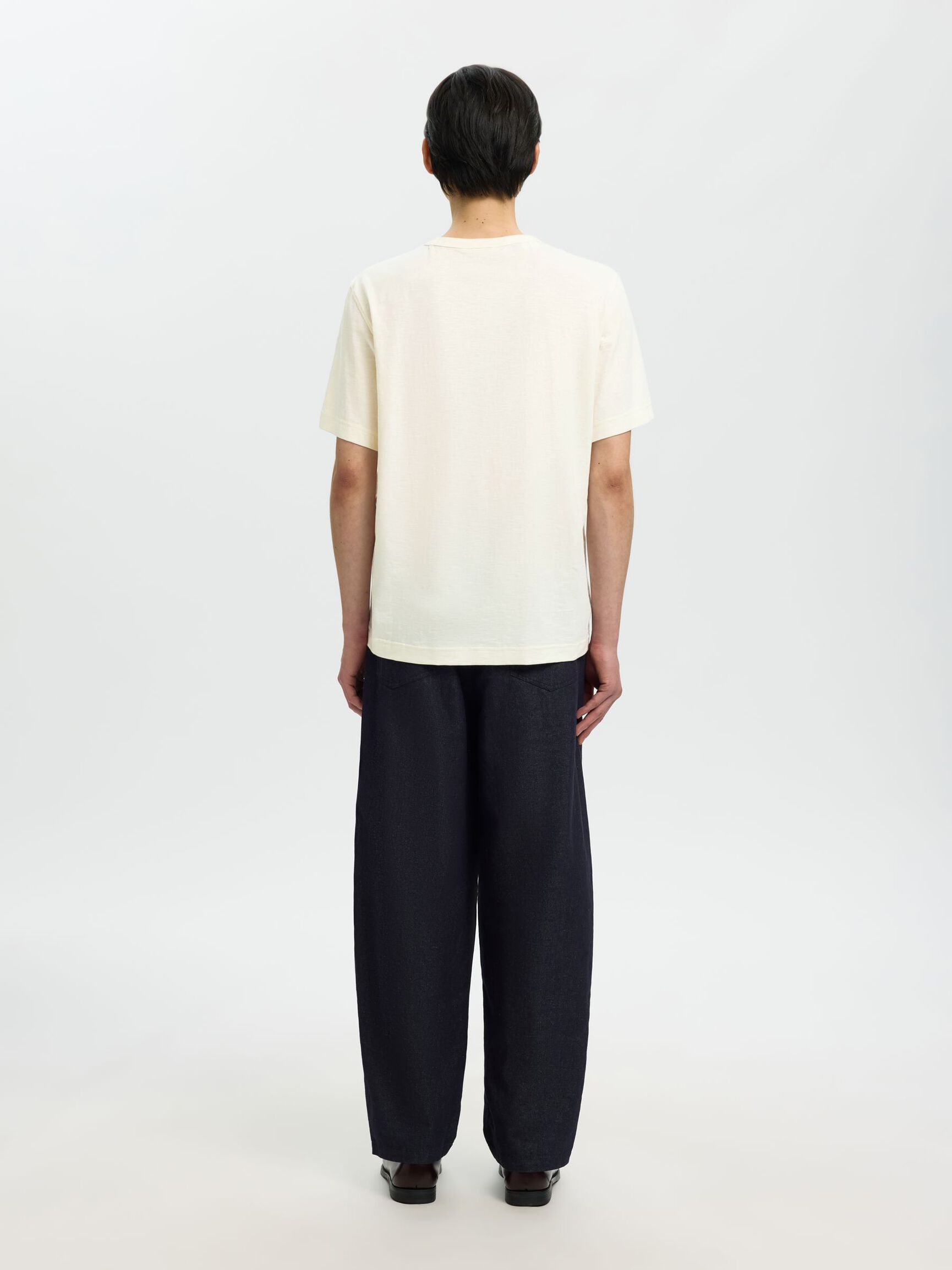 T-SHIRT, Egret, highres