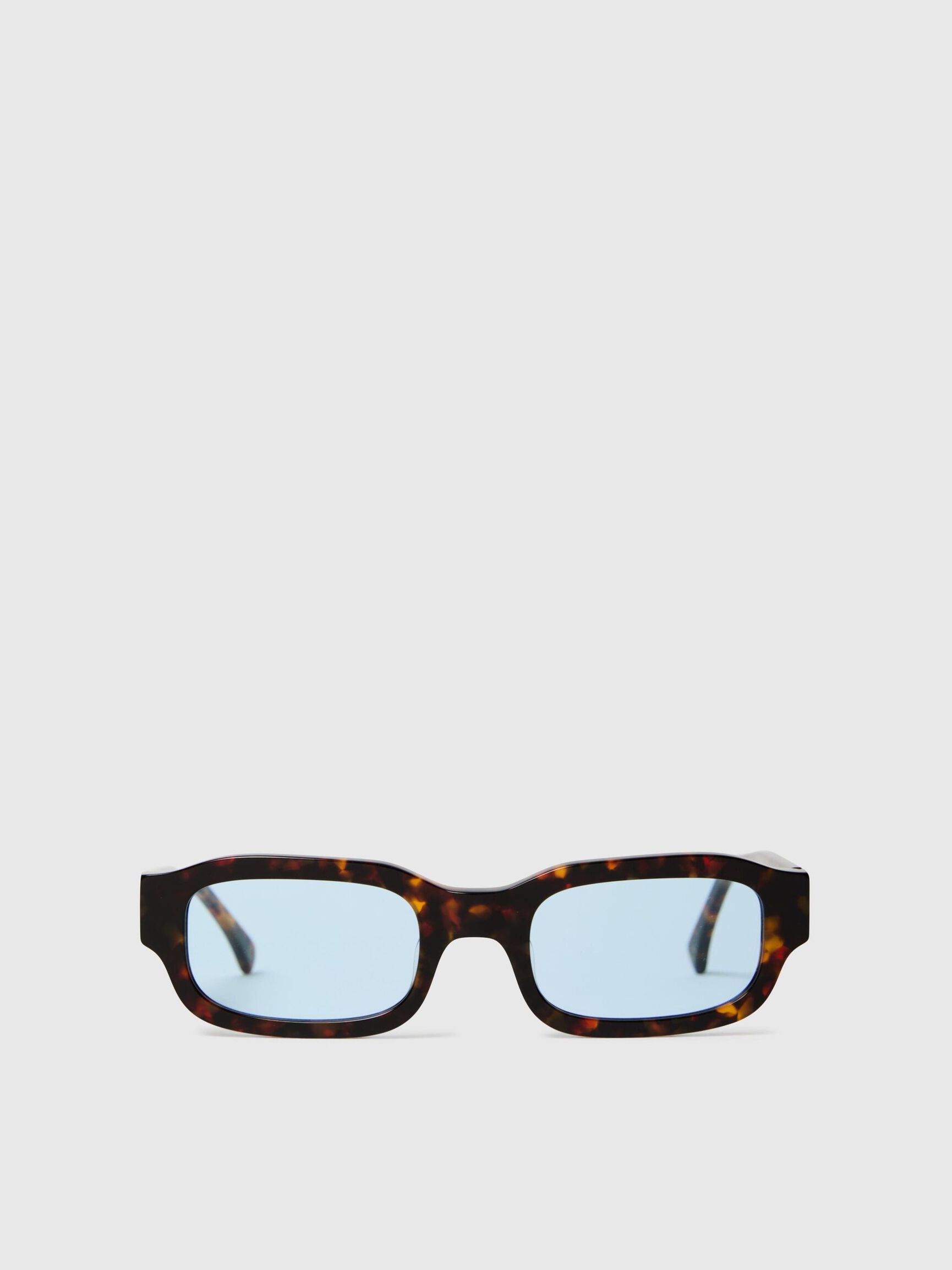 SQUARE FRAME SUNGLASSES, Demitasse, highres