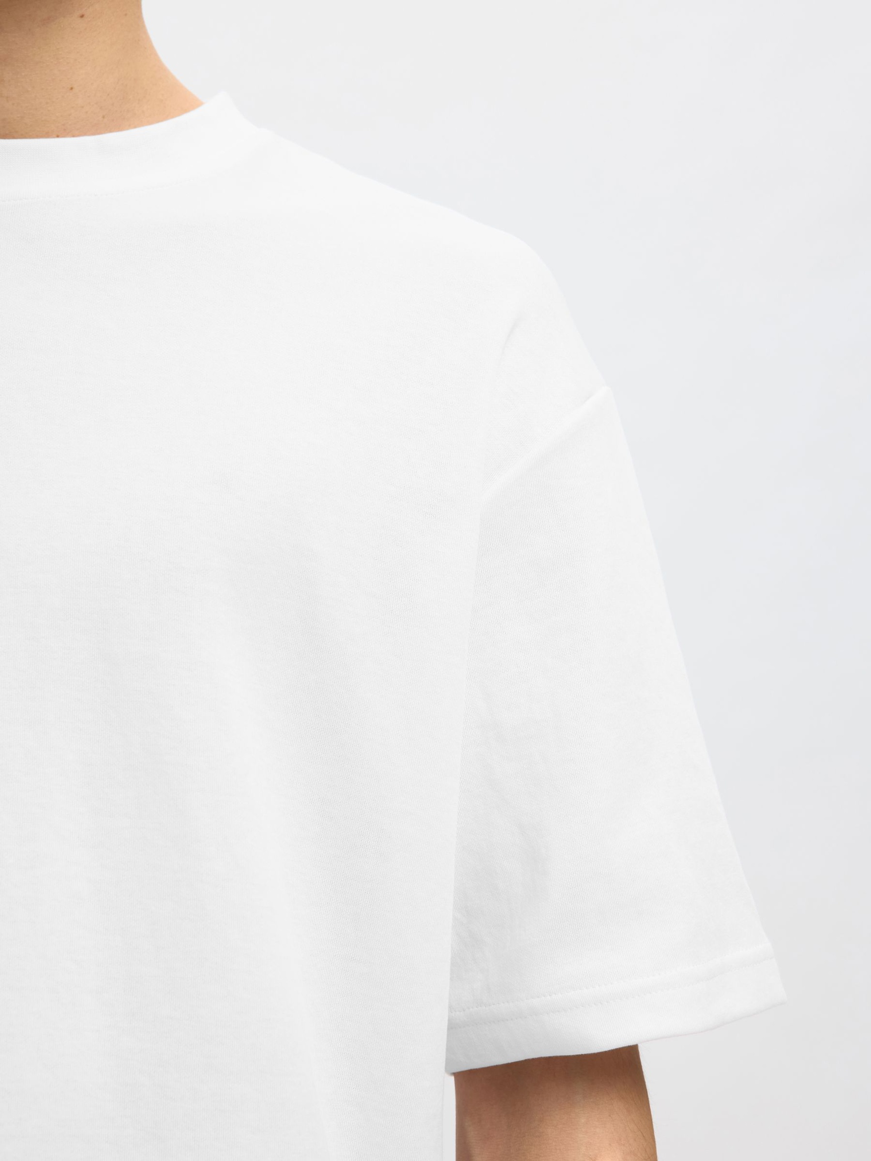 3 PACK LOOSE FIT T-SHIRT, Bright White, highres