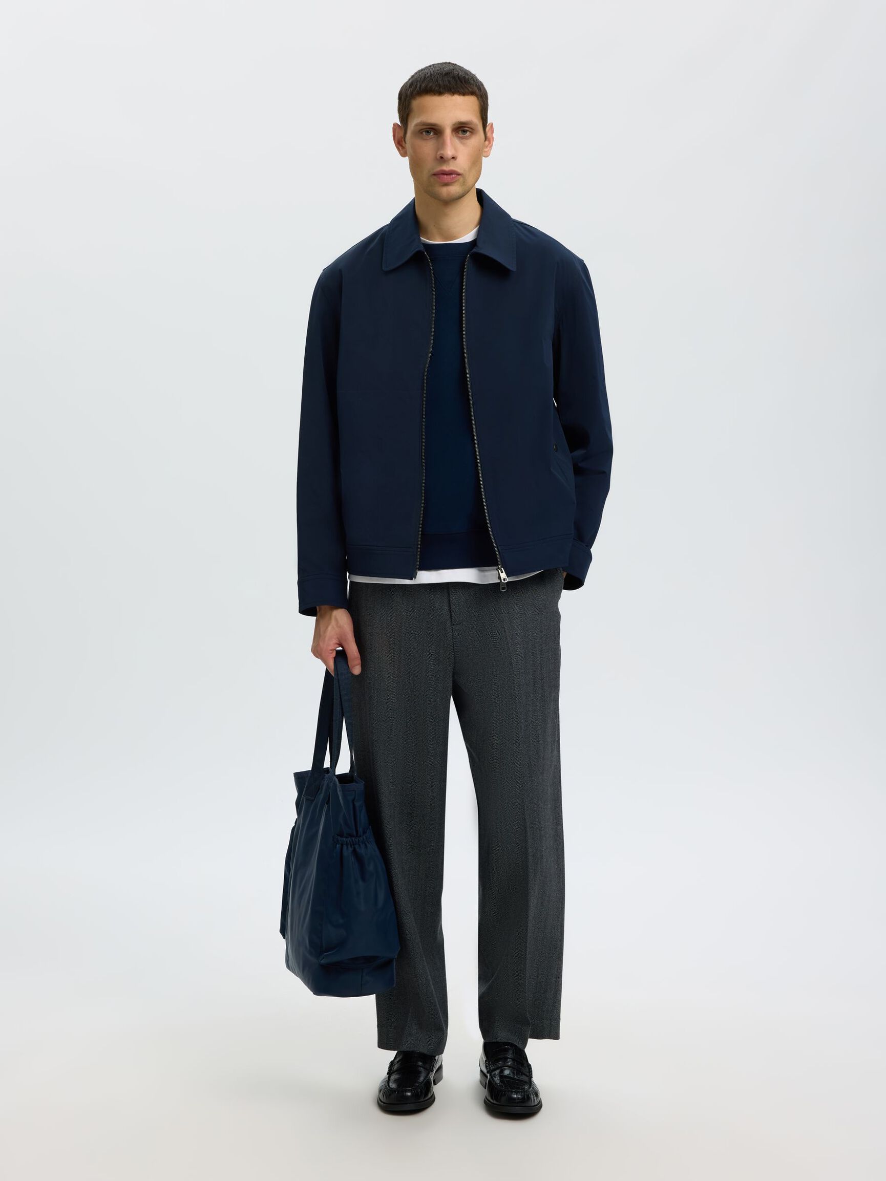 RELAXED FIT SWEATSHIRT, Sky Captain, highres