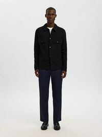CARDIGAN, Black, highres