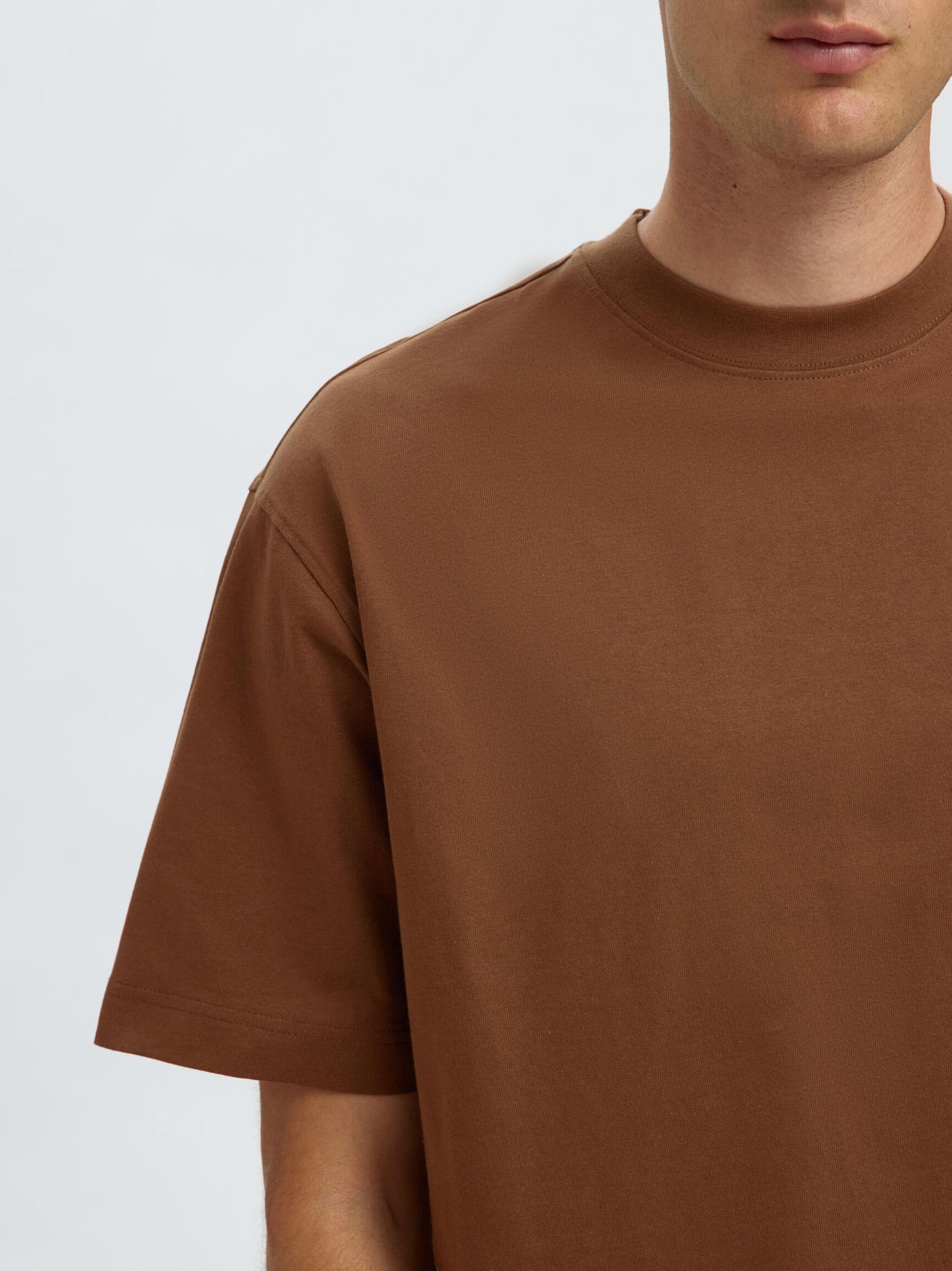 BAUMWOLL T-SHIRT, Soft Silt, highres