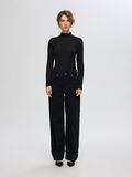 Selected TEXTURED LONG SLEEVED TOP, Black, highres - 16095443_Black_005.jpg