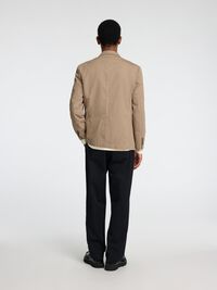 100% BAUMWOLL BLAZER, Chinchilla, highres
