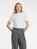 Selected GESTREEPT KATOEN T-SHIRT, Bright White, highres - 16097179_BrightWhite_1193963_003.jpg