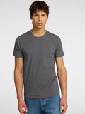 Selected LOT DE 3 PIÈCES EN COTON T-SHIRT, Medium Grey Melange, highres - 16094475_MediumGreyMelange_008.jpg