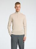 Selected 100% MERINOWOL TRUI MET RITS, Oatmeal, highres - 16094655_Oatmeal_1151276_003.jpg