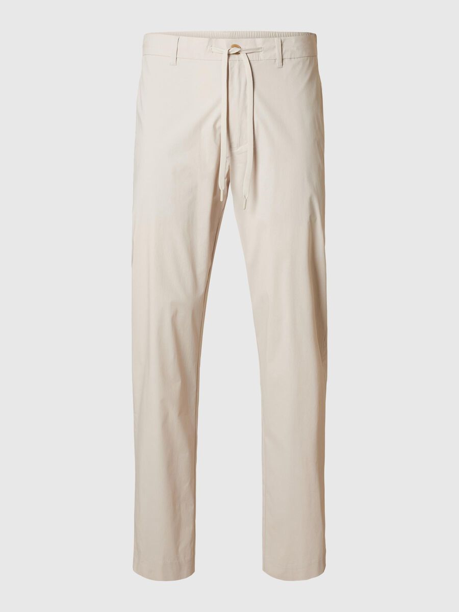 Selected 190 REGULAR FIT TAPERED FIT BROEK, Moonstruck, highres - 16094570_Moonstruck_001.jpg