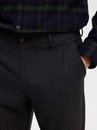 175 COUPE SLIM PANTALON, Grey, highres