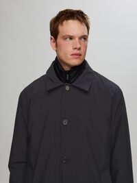 POLSTRET 2-I-1 FRAKKE, Black, highres