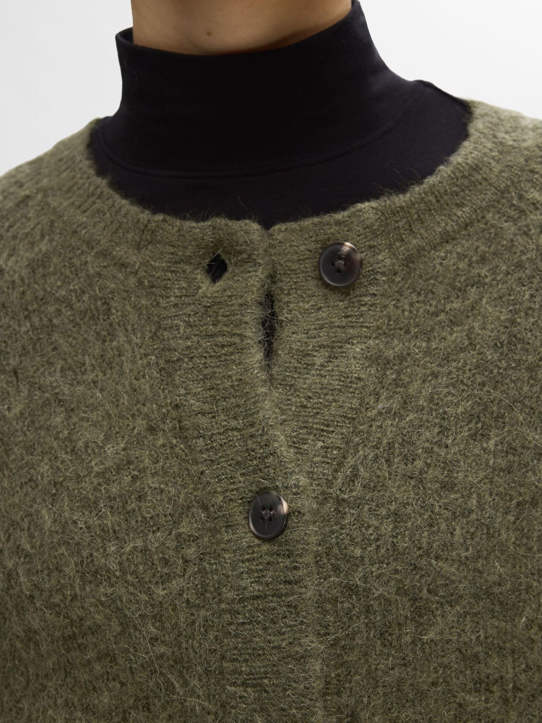 LONG-SLEEVED CARDIGAN, Kalamata, highres