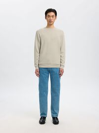 VISCOSE MÉLANGÉE SWEAT-SHIRT, Pure Cashmere, highres