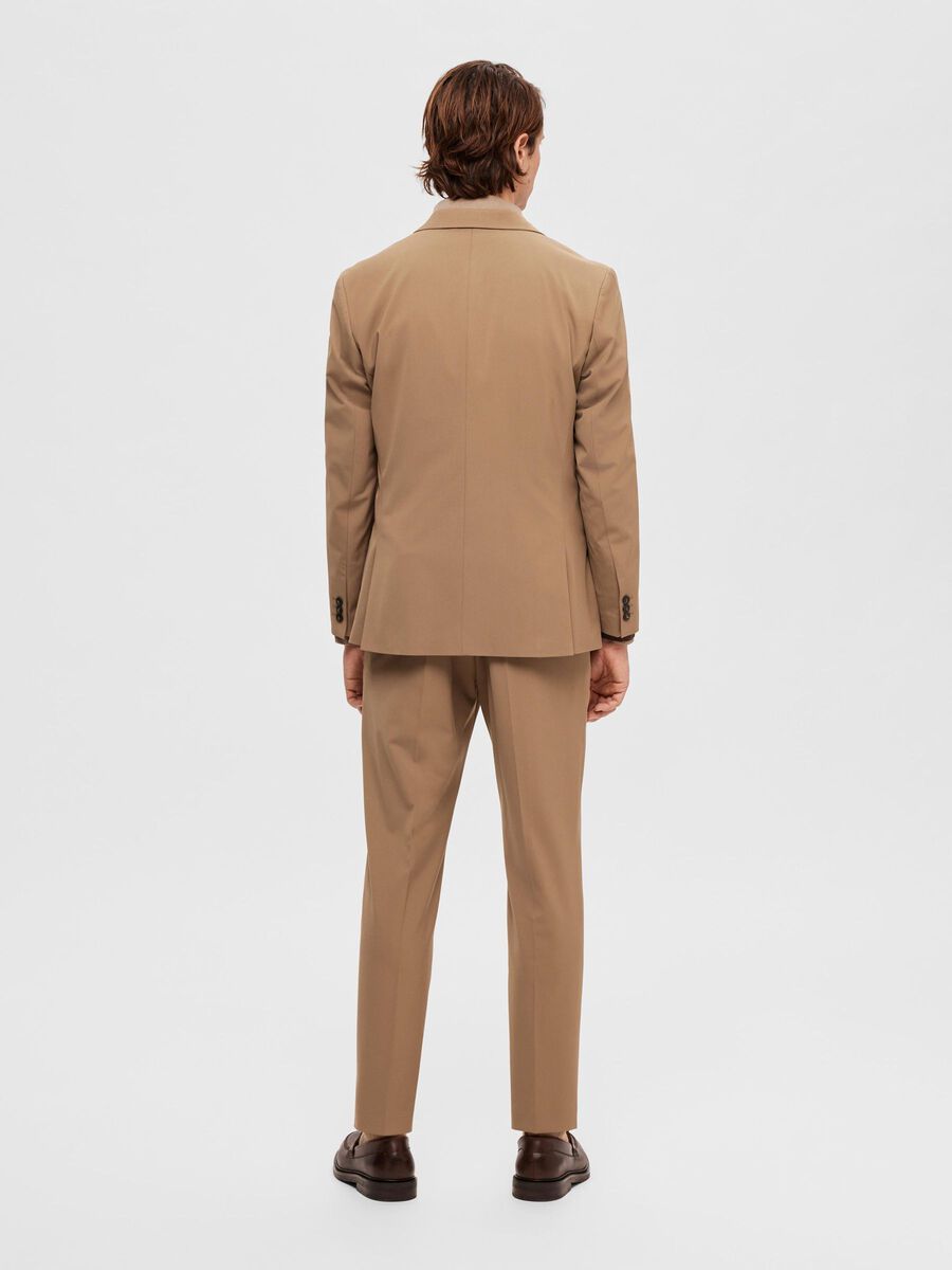 Selected VISKOSEMIX SLIM FIT BLAZER, Camel, highres - 16087824_Camel_004.jpg