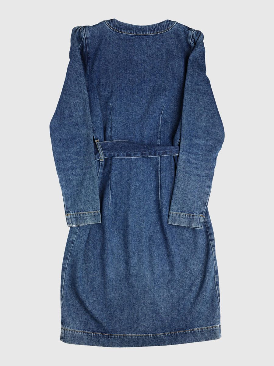 Selected CEINTURE - ROBE EN JEAN, Dark Blue Denim, highres - 80000139_DarkBlueDenim_002.jpg