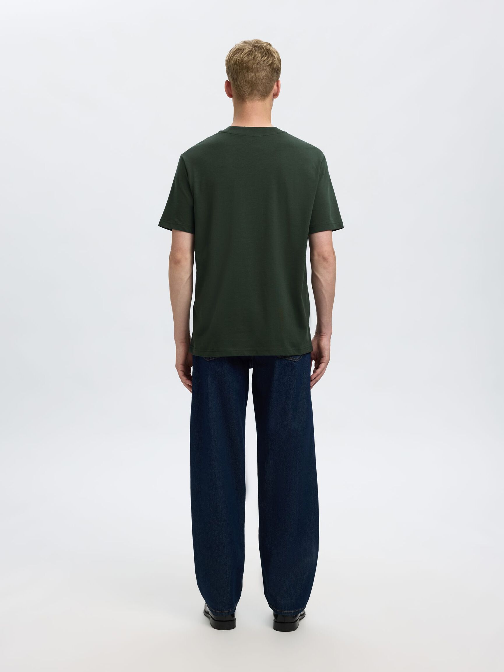 SHORT-SLEEVED RELAXED FIT T-SHIRT, Deep Forest, highres
