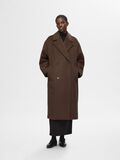 Selected DOUBLE BREASTED WOOL BLEND COAT, Coffee Bean, highres - 16094232_CoffeeBean_003.jpg