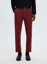 175 SLIM FIT FLEX CHINOS, Tawny Port, highres