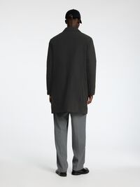 CLASSIC COAT, Black, highres